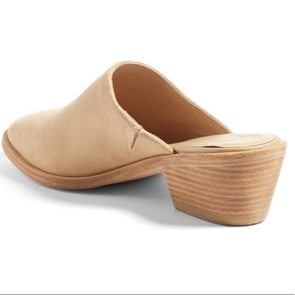 JOIE Aileen SUEDE TAN MULES 6.5 EUC - Picture 9 of 9